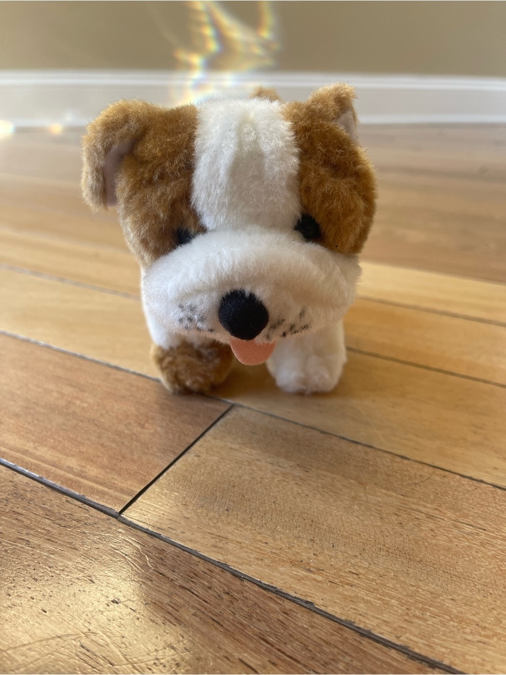 American Girl 2019 Plush Bulldog Puppy Dog Stuffed Animal 8” Brown & White